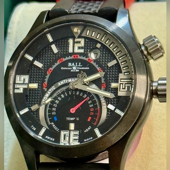Ball Engineer Master II Diver TMT Date Temperature Sport Men's Watch. - Picture 3 of 7